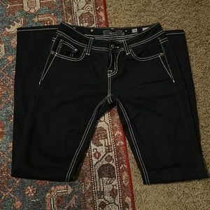 Miss me skinny jeans dark wash